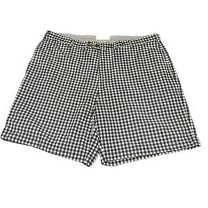 Peter Millar Shorts Men 40 Blue White Gingham 100% Cotton Preppy Southern